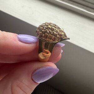 Kate Spade Hedgehog Ring (Size 8)